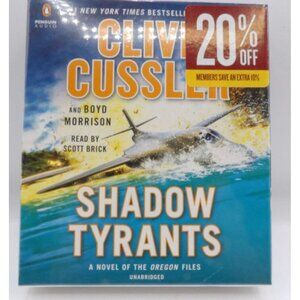 Clive Cussler Shadow Tyrants A Novel of the Oregon Files w. Boyd Morrison ©2018